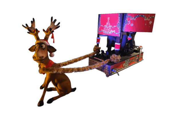 małe sanie mikołaja