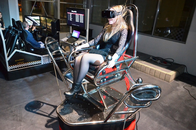 kosmiczna wirtualna rzeczywistość i kosmiczny roller coaster vr 9D wynajem