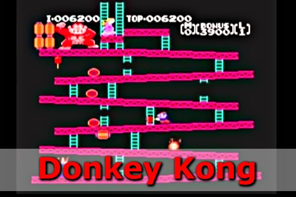 automaty do gier zręcznościowych na wynajem - donkey kong