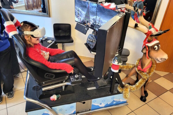 wynajem małych sań Mikołaja na imprezy świąteczne